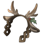 Deer Horn Headband by Ulfrheim