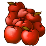 Heaps Of Red Apples by Ulfrheim