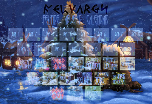 Felvargs - Feltide Christmas Advent Calandar 2021
