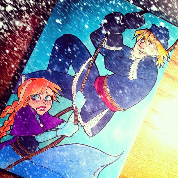 Kristoff and Anna (FROZEN)