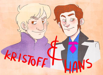 Kristoff and Hans by Alola07