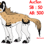 Auction : hyena [ CLOSE ]