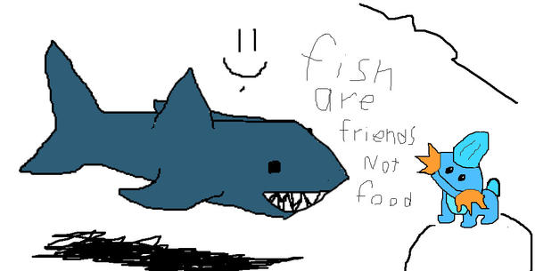 Fish are Friends by VarietyMine on DeviantArt