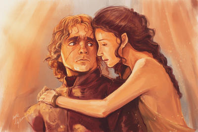 Image result for shae and tyrion fan art