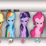 The Mane Six forever...