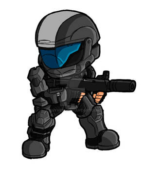 Chibi ODST: The Rookie
