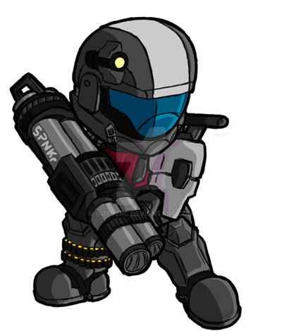 Chibi ODST: Mickey