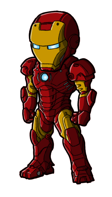 Chibi Movie Iron Man Mk 3