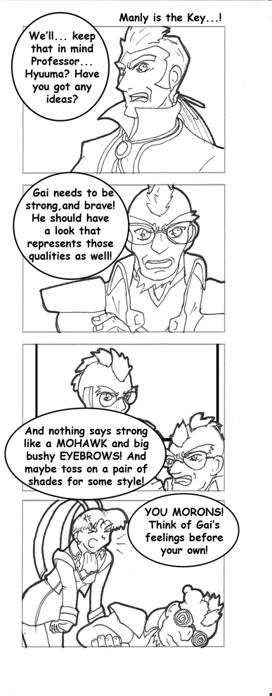 GGG 4Koma - 2 - Manly is the Key...