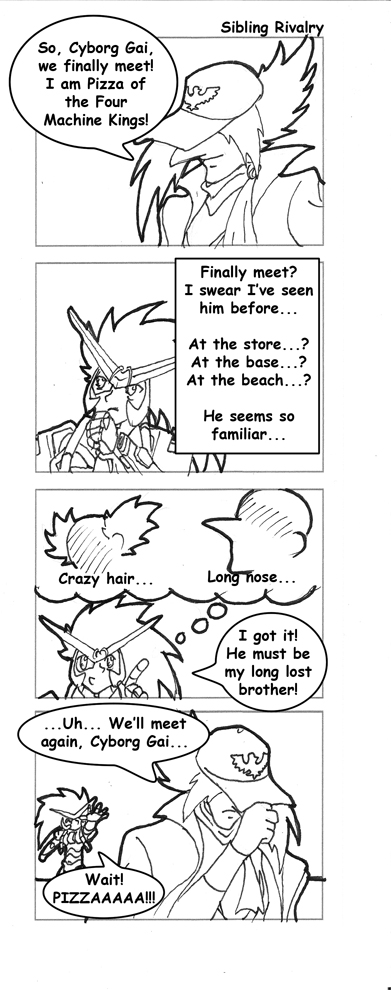 GGG 4Koma - 8 - Sibling Rivalry