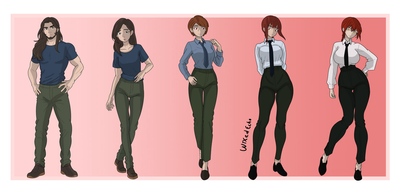 Tf Pic Commission: Makima TF TG by WixedEcho on DeviantArt