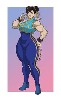 Chun-Li Pin Up