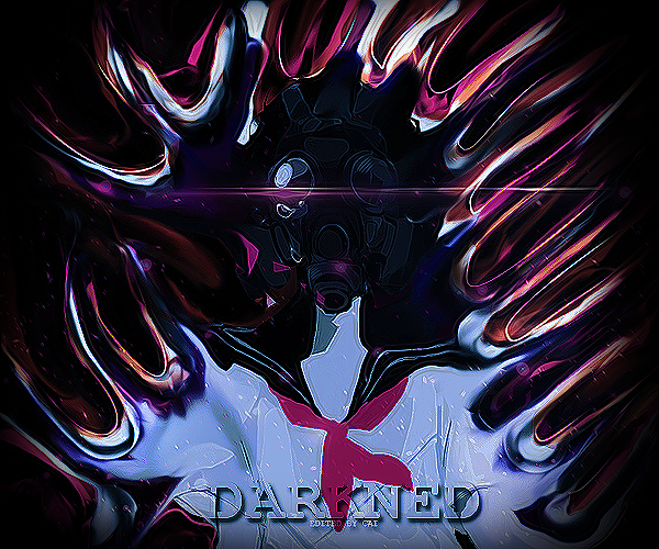 Darkened