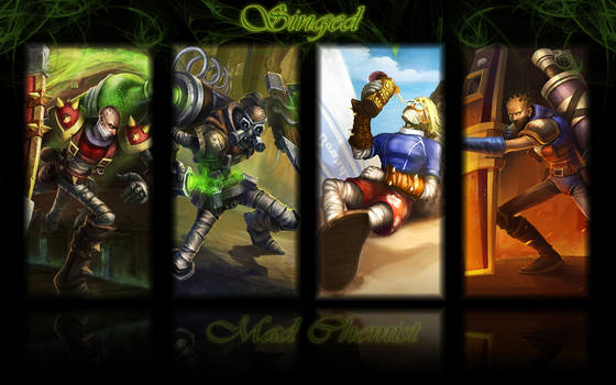 Singed background