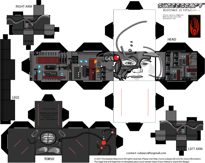 Borg Cubee Schematic