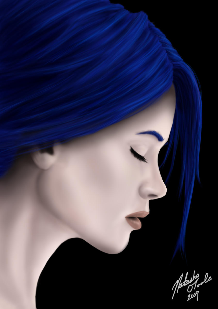 Blue Haired Girl