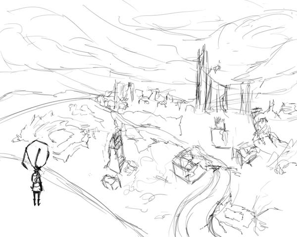 Decimation Drawing Destruction sketch by csmann92 on DeviantArt
