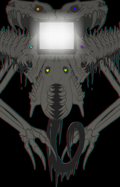 Omega!Gaster {Undertale Fanart}