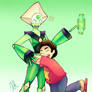 Peridot and Steven