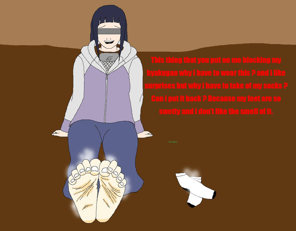 Hinata's solft and ticklish barefeet (Sole feet) by Fofoli on DeviantArt