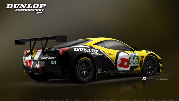 JMW Motorsport - Ferrari 458 Italia GT3 Concept