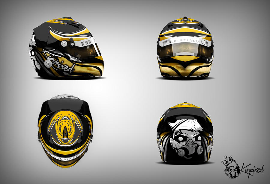 Kinpixed Helmet - 3D Render by Kinpixed