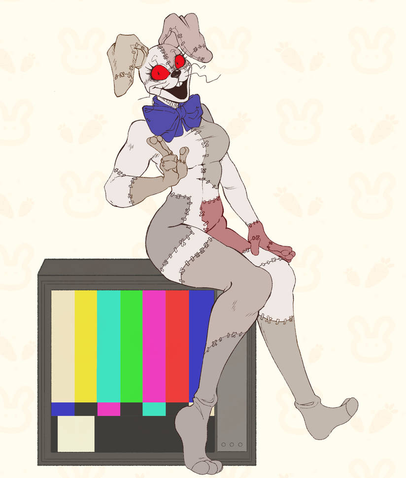 Vanny Pink Rabbit Vanny by GreenPlantGumi on DeviantArt