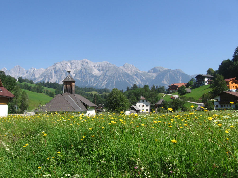 Austrian Alps in Summer