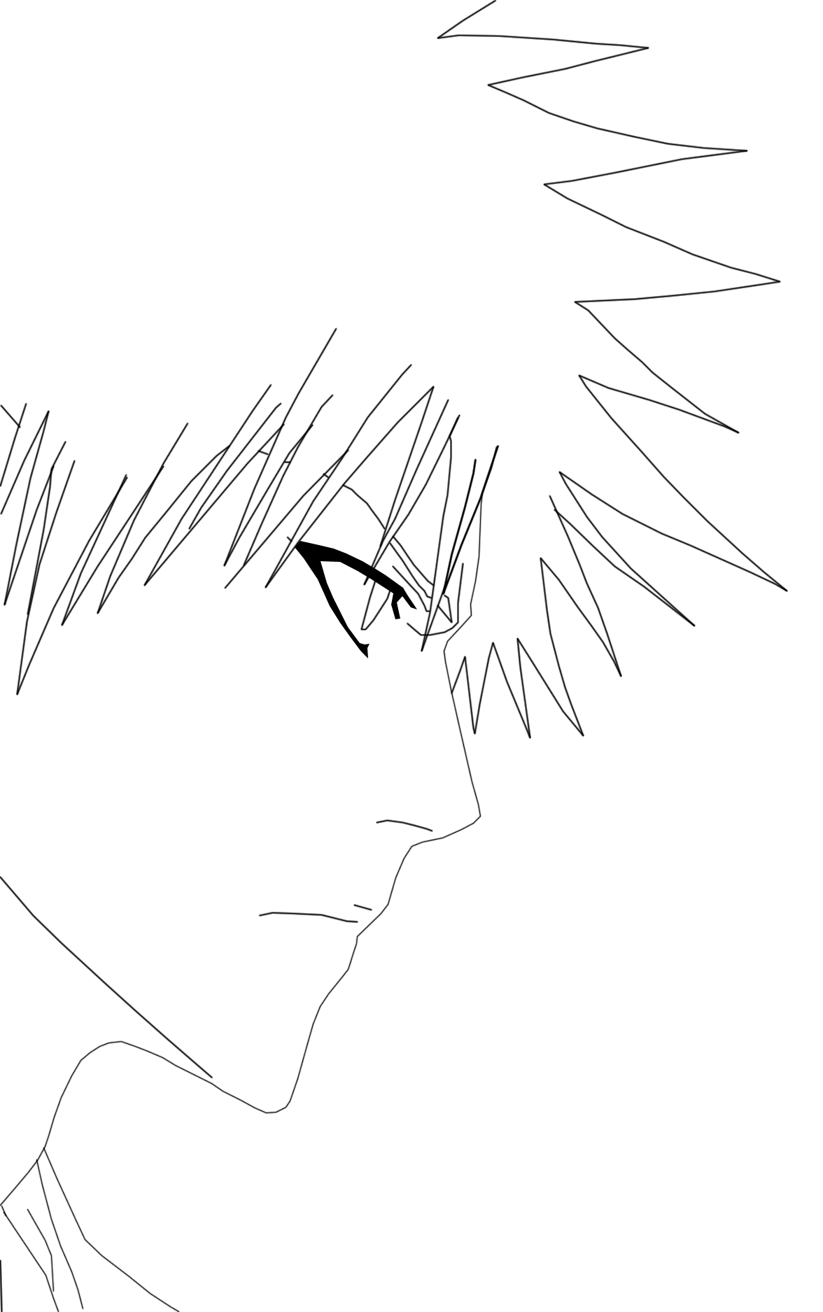 Ichigo Line Art By Breaker Designs On DeviantArt ichigo-line-art-by-breaker-designs-on-deviantart