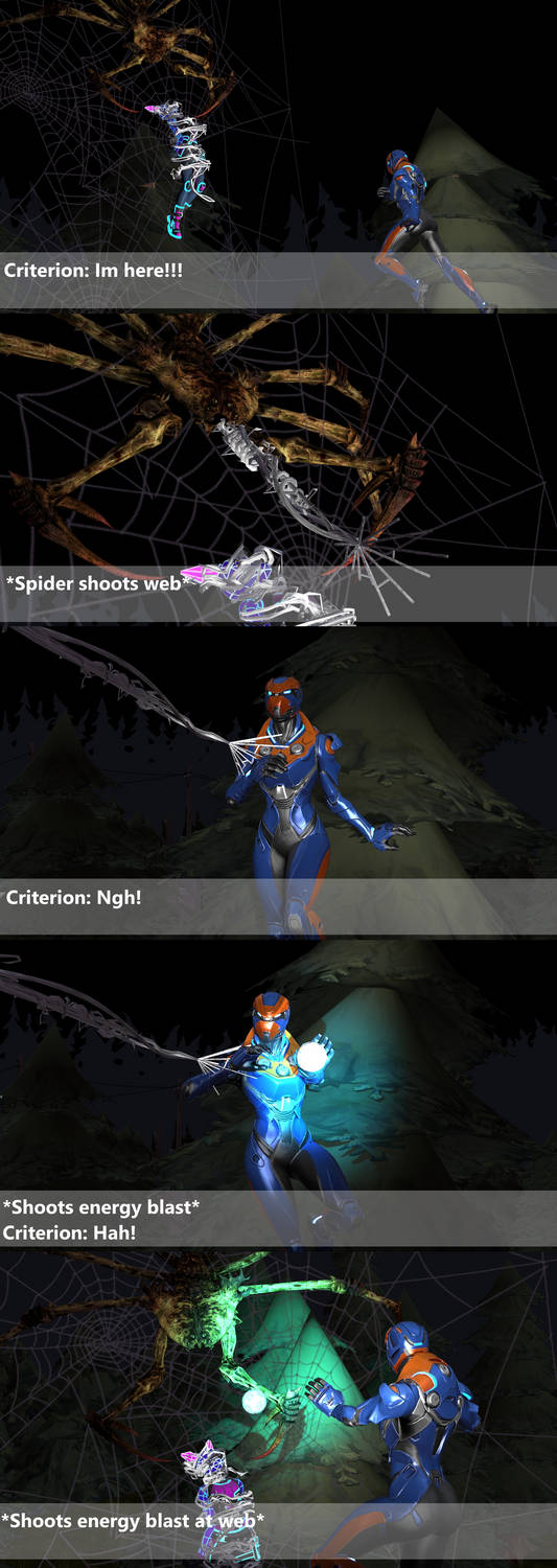 Bunny Gets Webbed Up - Part 4 Comic by LiquidLad on DeviantArt