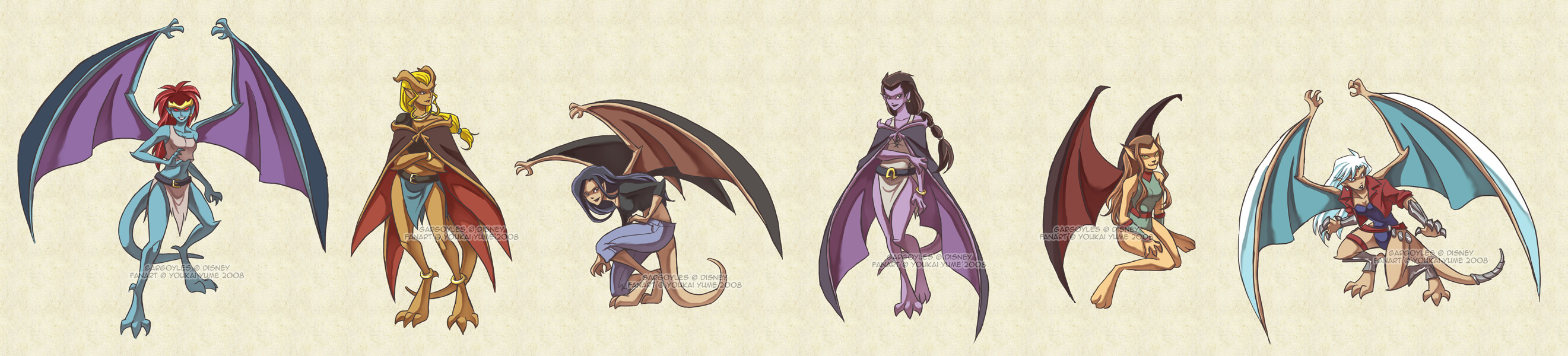 Gargoyles: Gar-girls