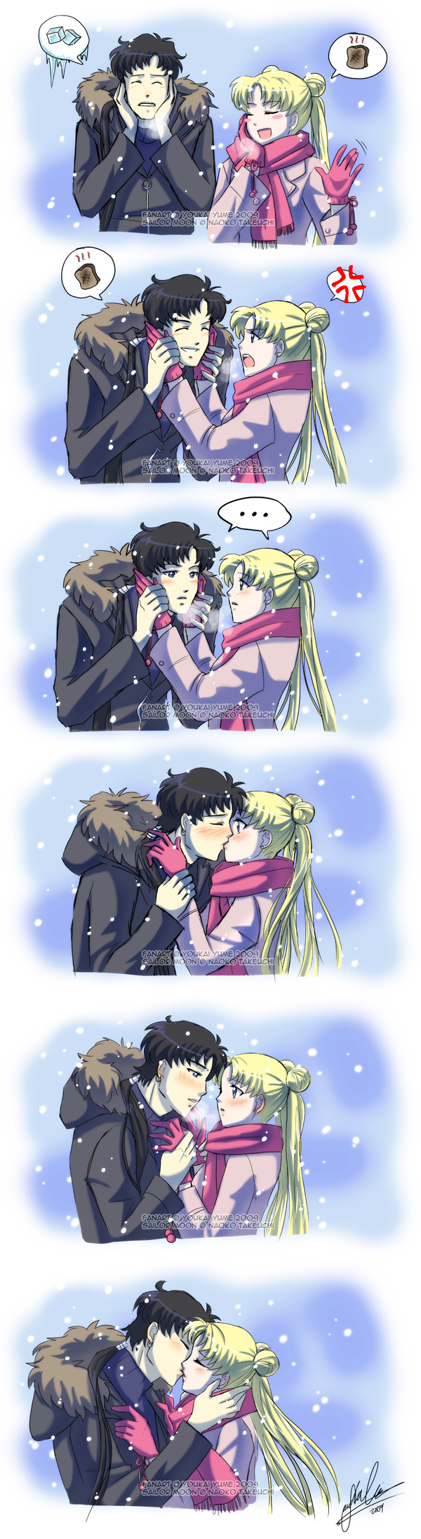 Seiya + Usagi: Toasty