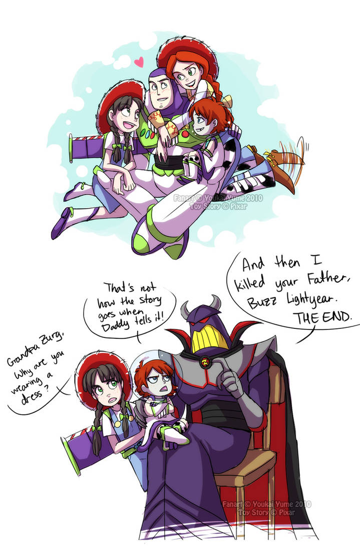 The Lightyears...and Grandpa by YoukaiYume