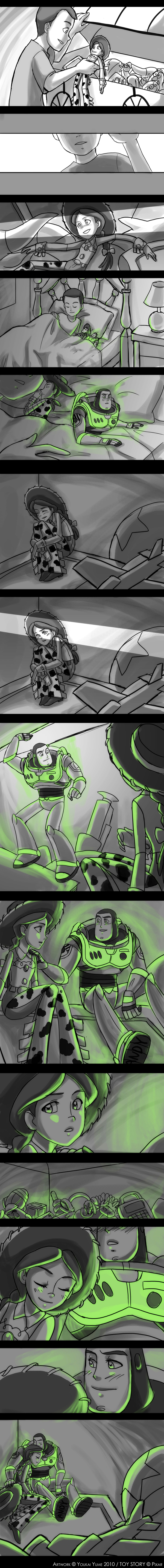 Toy Story: Glow in the Dark by YoukaiYume