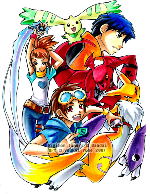 Digimon Tamers by YoukaiYume on DeviantArt