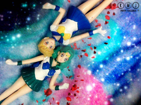 Sailor Uranus and Sailor Neptune