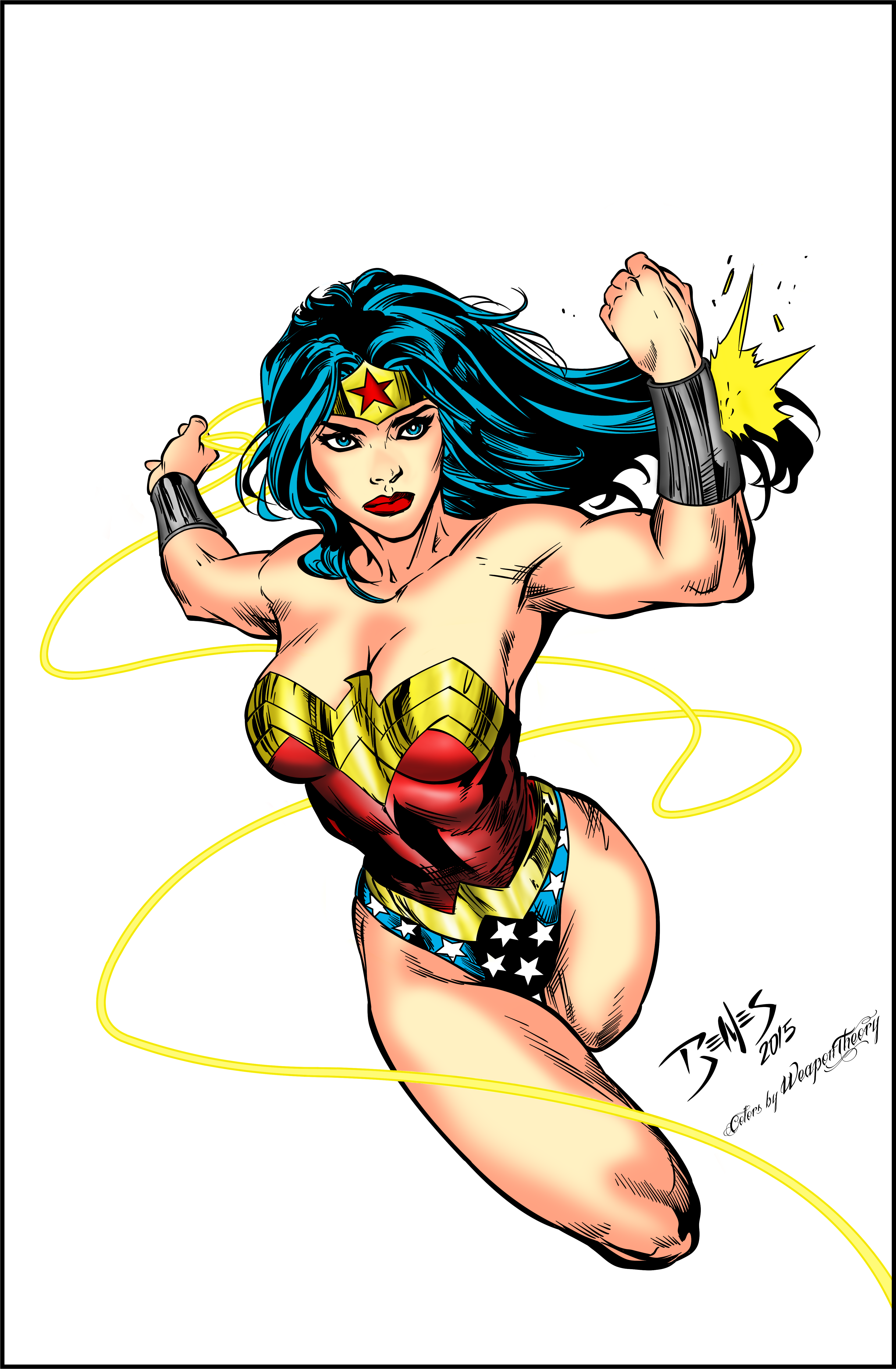 Wonder Woman by Ed Benes Colored #03