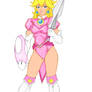 Princess Peach SoulCalibur by andysparke Colored