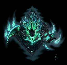 Thresh tattoo design