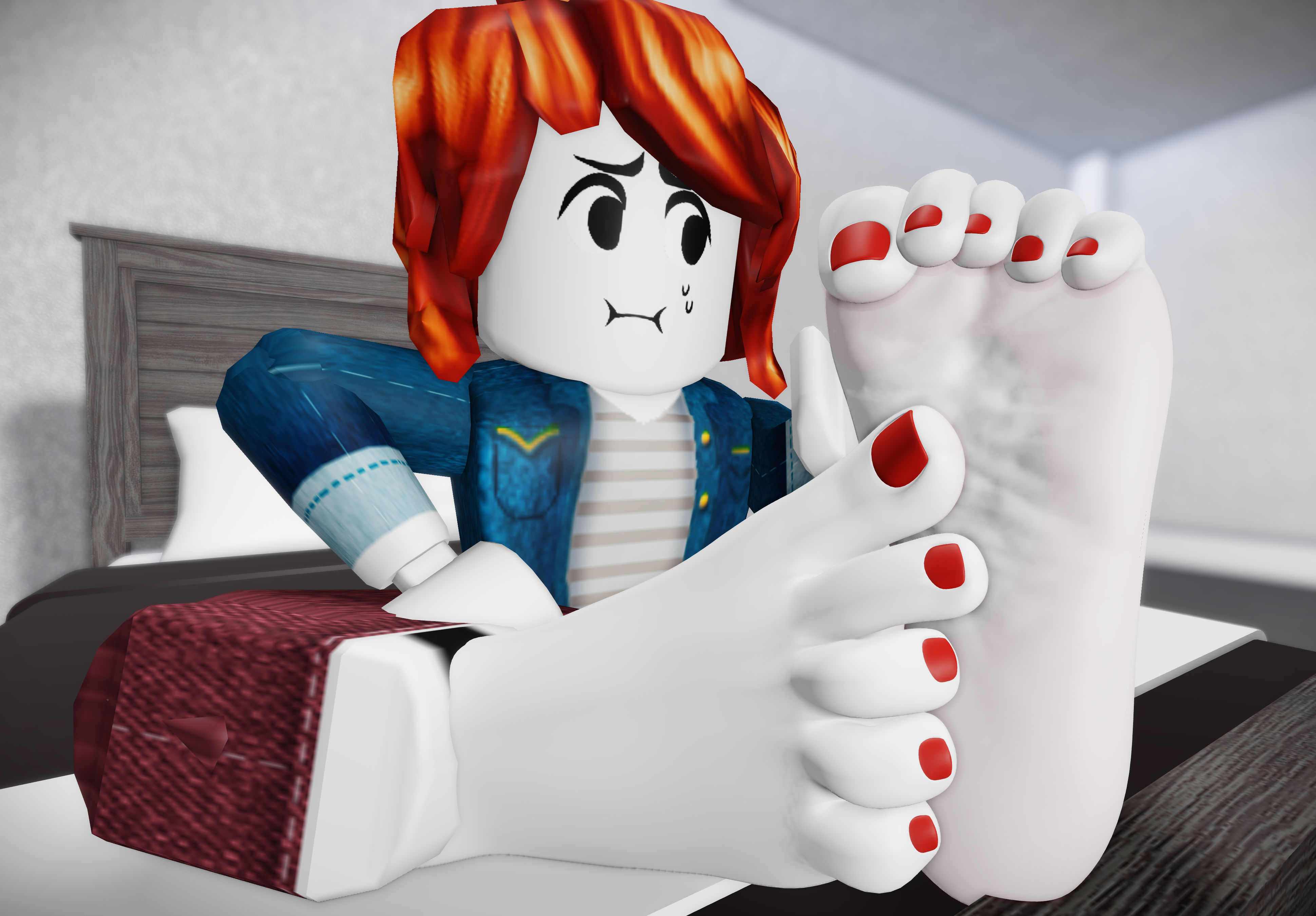 Bacon Girl feet by BellowTheMenace on DeviantArt