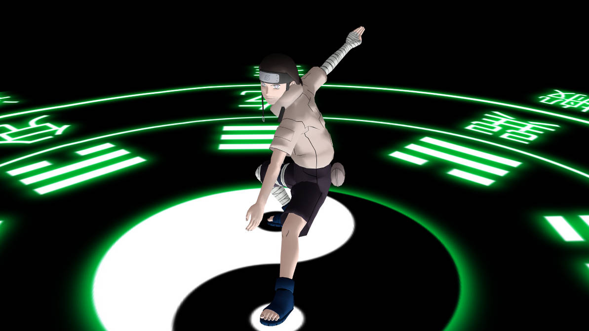 Neji 8 trigrams 64 palm in the making by LeaopardHeart on DeviantArt