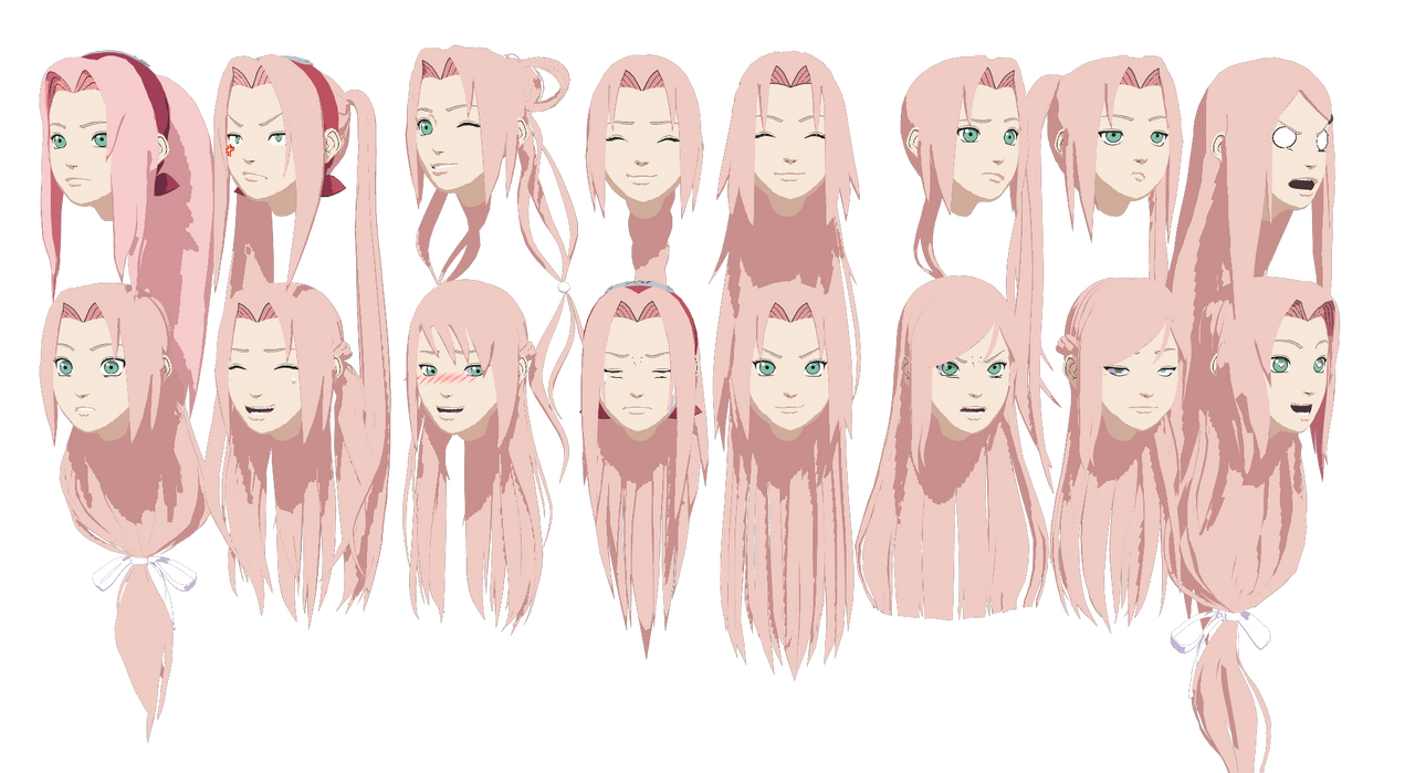 Sakura Long Hair Reference Update By Leaopardheart On Deviantart Sakura Long Hair Reference Update By Leaopardheart On Deviantart