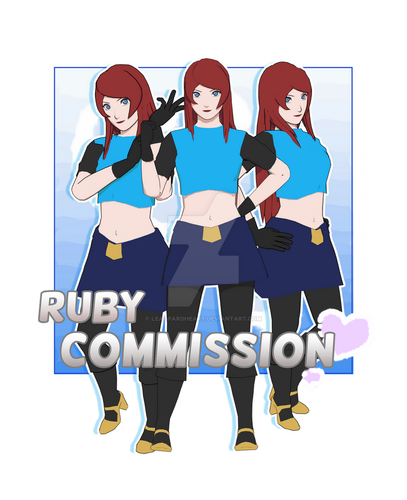 Ruby - rtb - oc preview by LeaopardHeart on DeviantArt