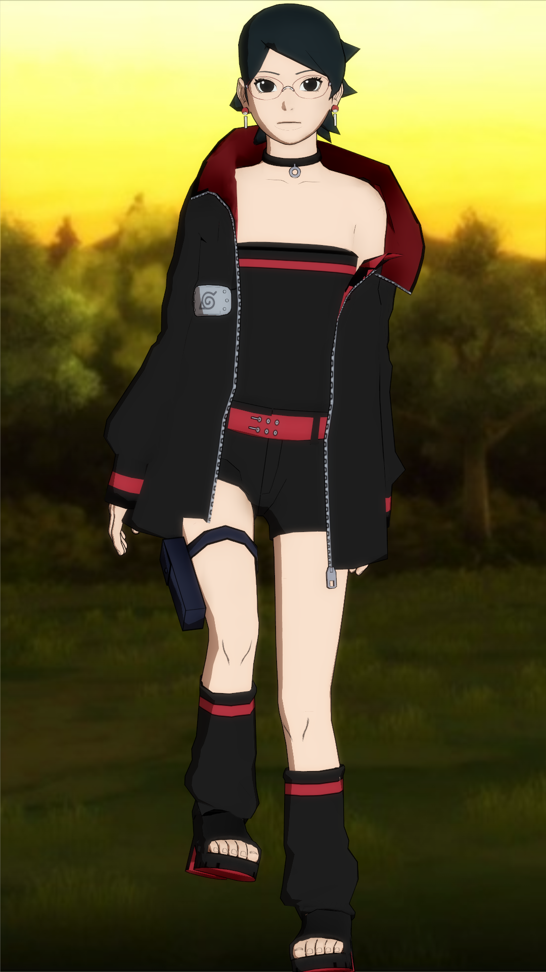 Sarada Time Skip (Test) by LeaopardHeart on DeviantArt