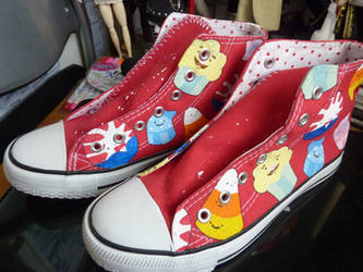 Custom Adventure Time shoes 2