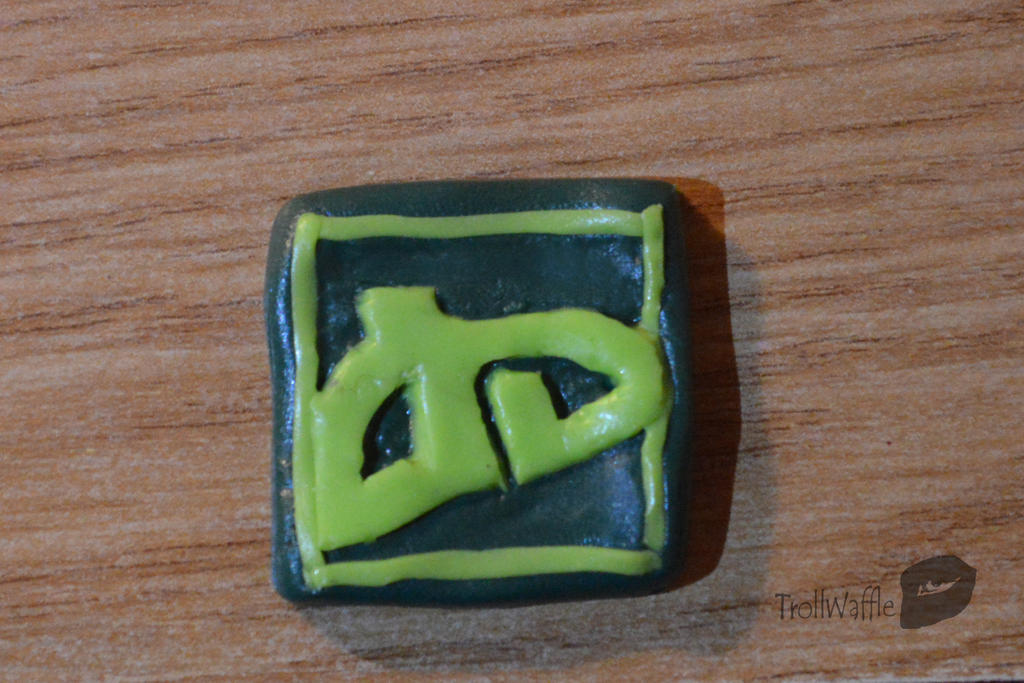 Polymer clay DA logo