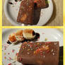 Nutella and banana popsicle