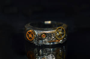 Steampunk ring VIDEO tutorial