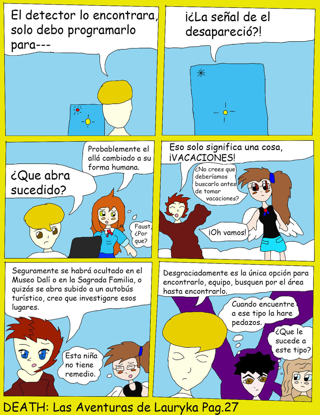 DEATH: Las aventuras de Lauryka CROSSOVER Pag 27