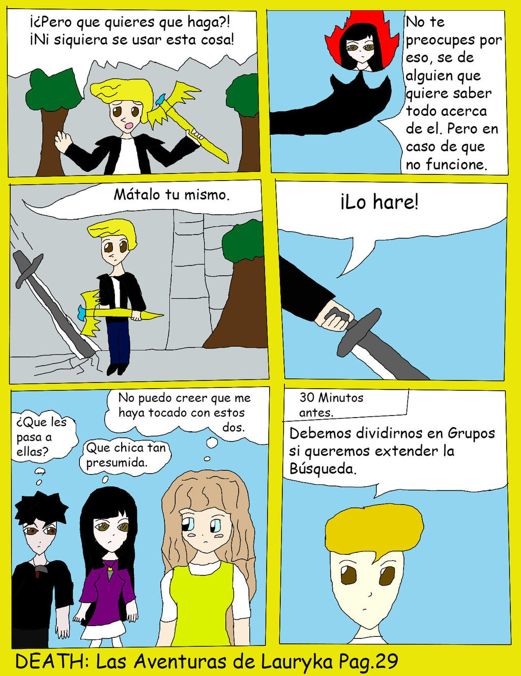 DEATH: Las aventuras de Lauryka CROSSOVER Pag 29